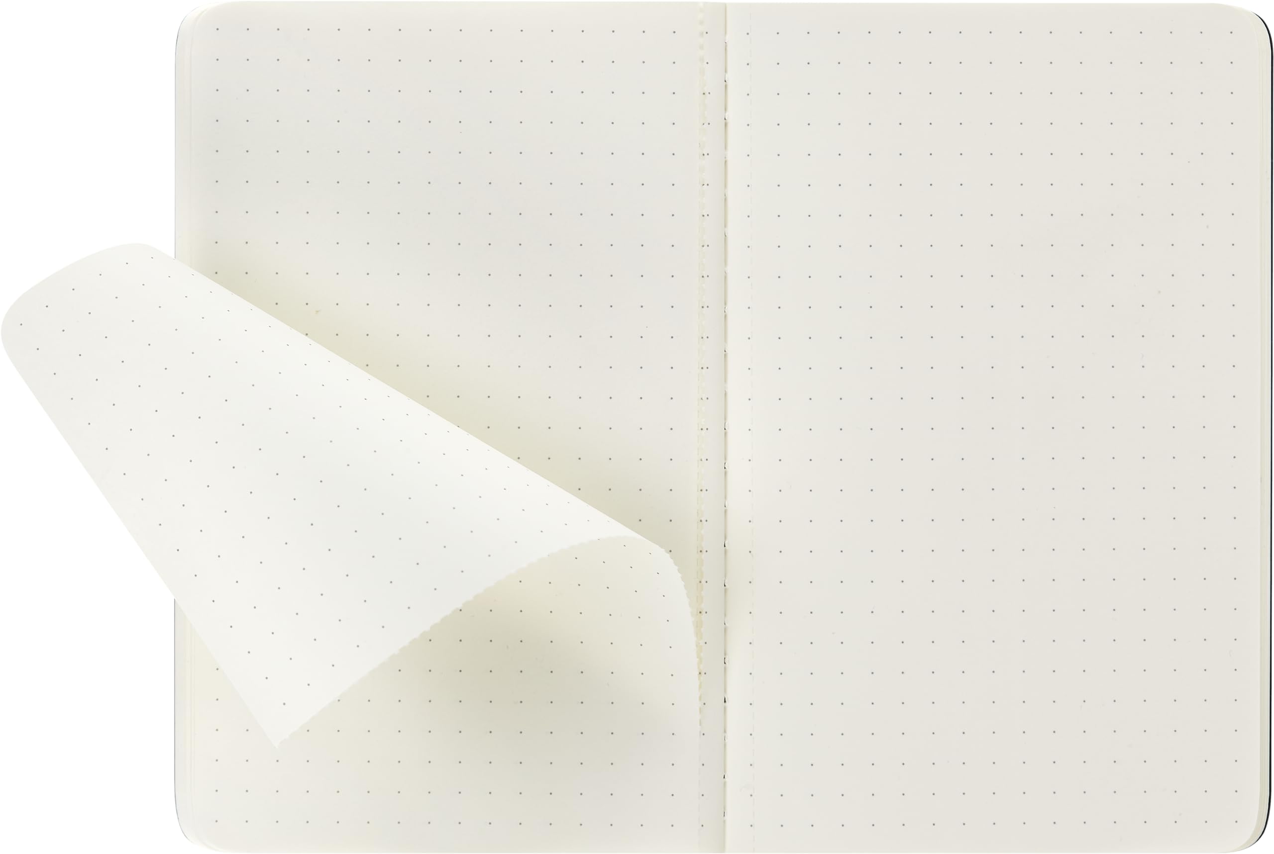 moleskine-cahier-journal-pocket-9-x-14-cm-set-3-quaderni-puntinate-nero-124-pagi image 5