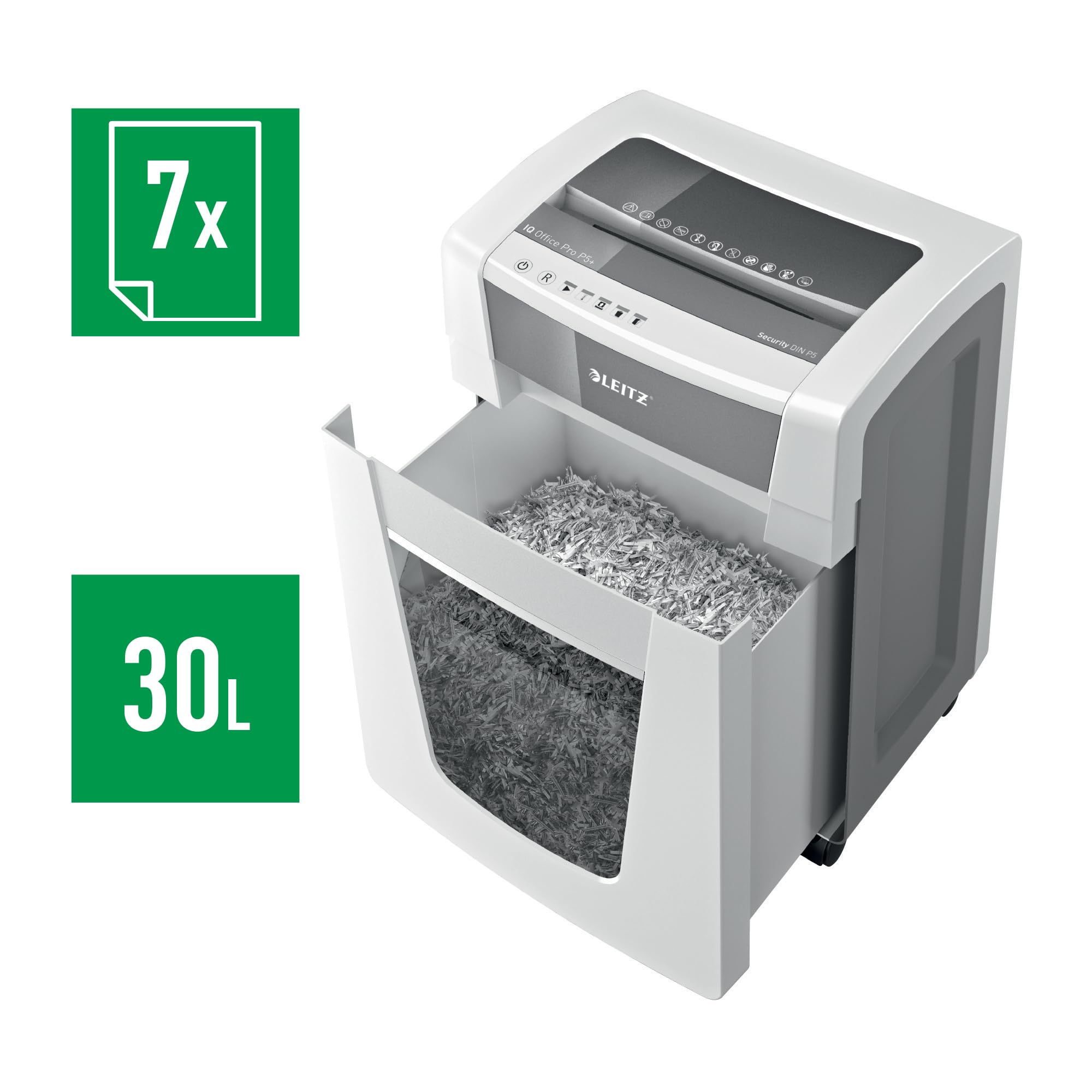 leitz-iq-office-pro-p5-distruggidocumenti-30l image 2