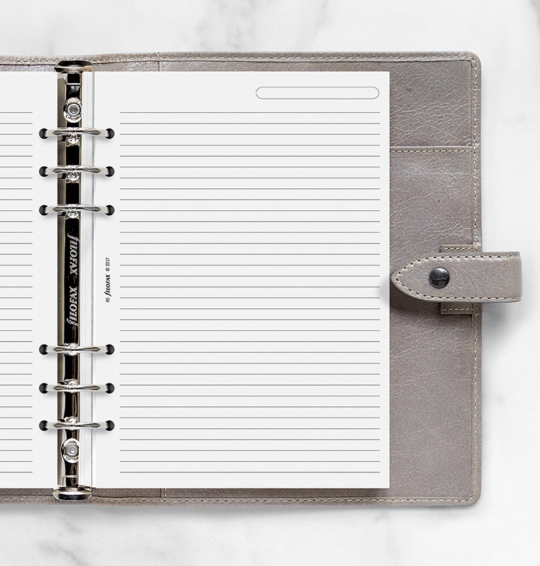 filofax-fogli-a-righe-bianchi-a5-25-fogli image 2