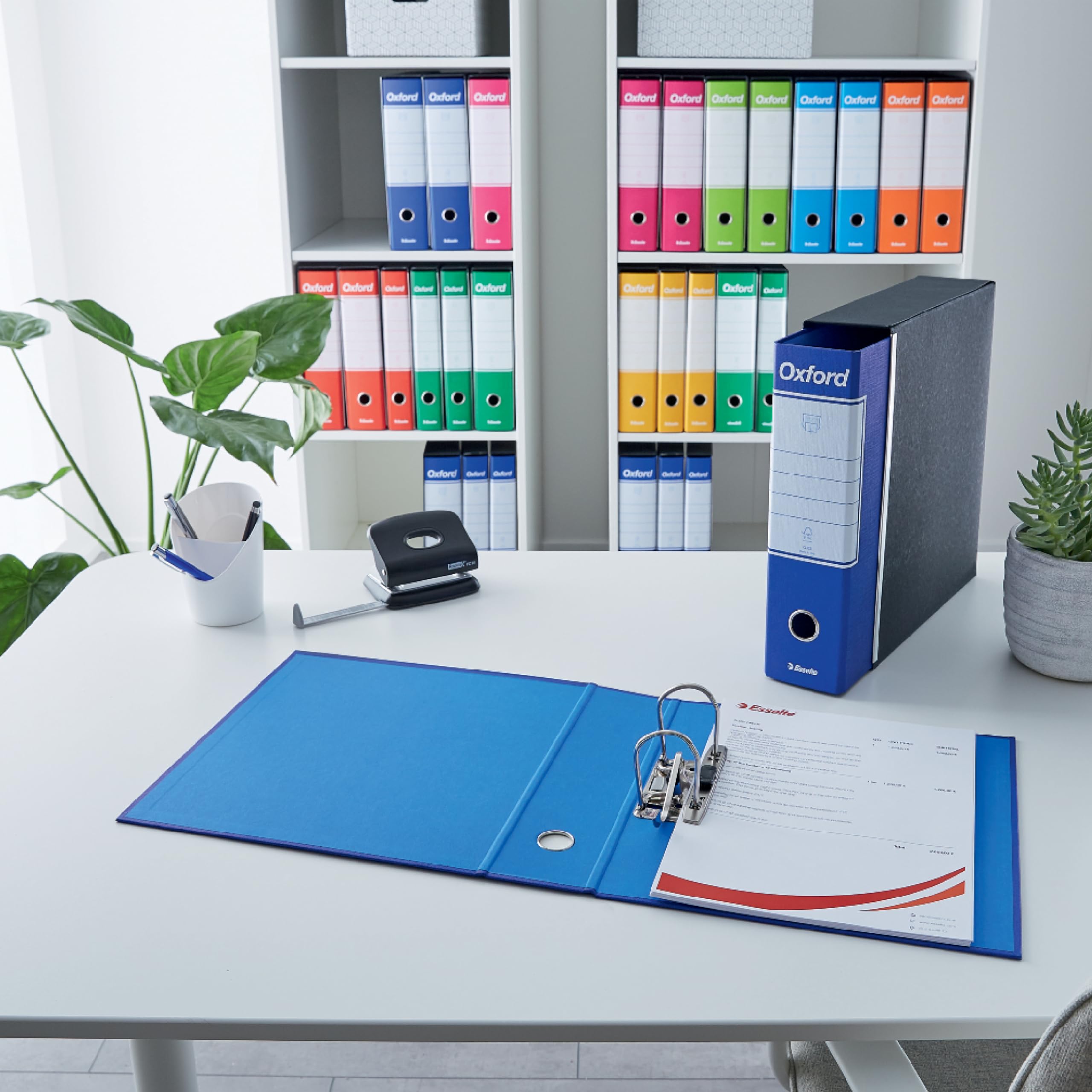 esselte-oxford-g85-registratori-a-leva-protocollo-23x33-dorso-8-cm-blu-6-pezzi image 7