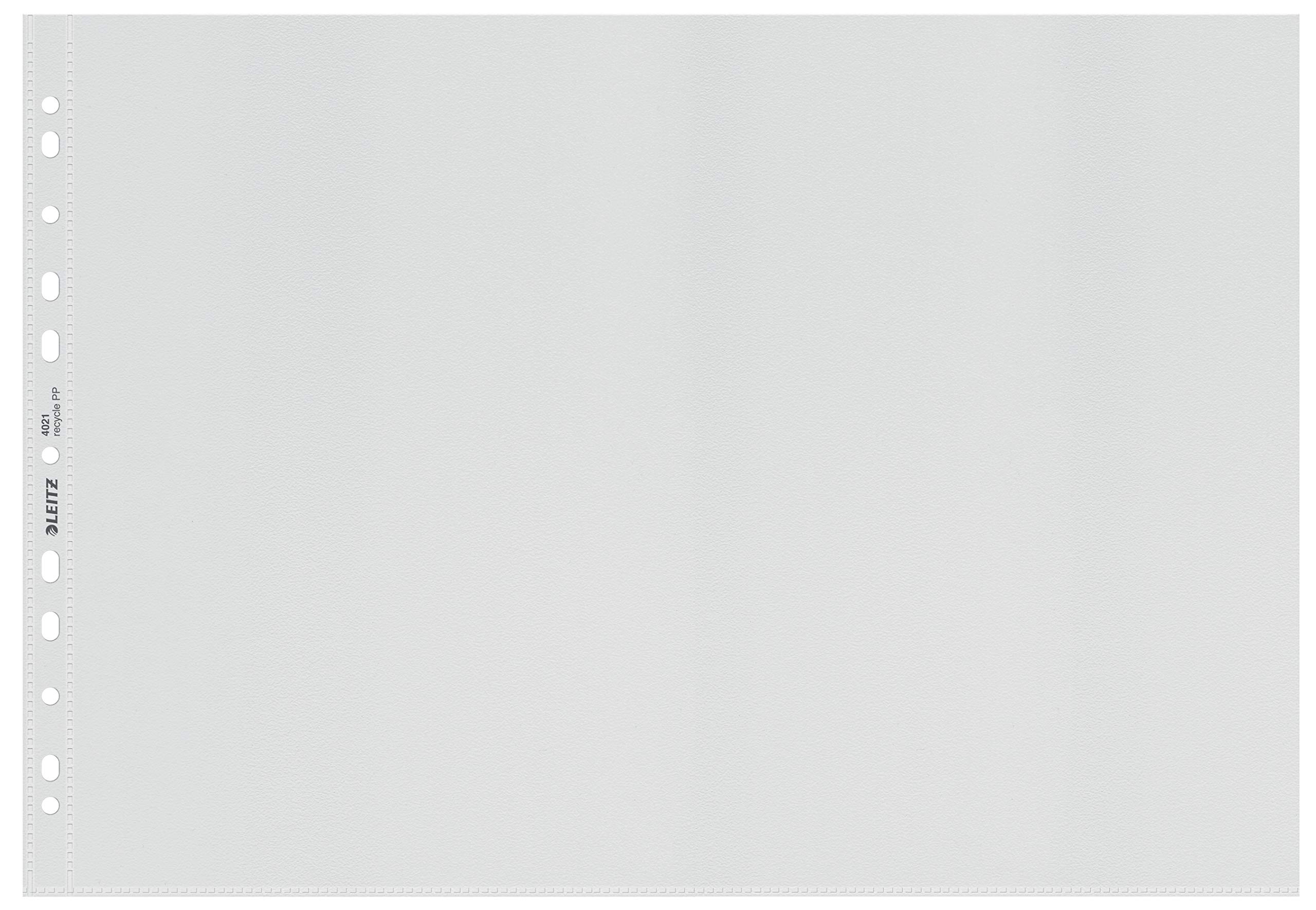 leitz-recycle-buste-perforate-a3-trasparenti-100-micron-confezione-da-25 image 7