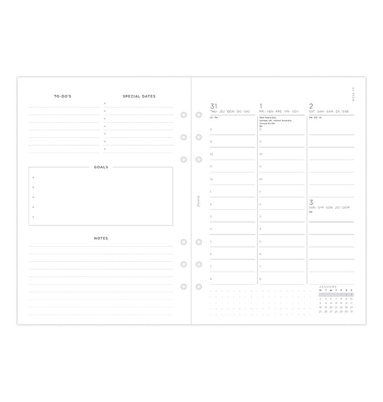 filofax-minimal-diario-settimanale-verticale-a5-2027 image 7