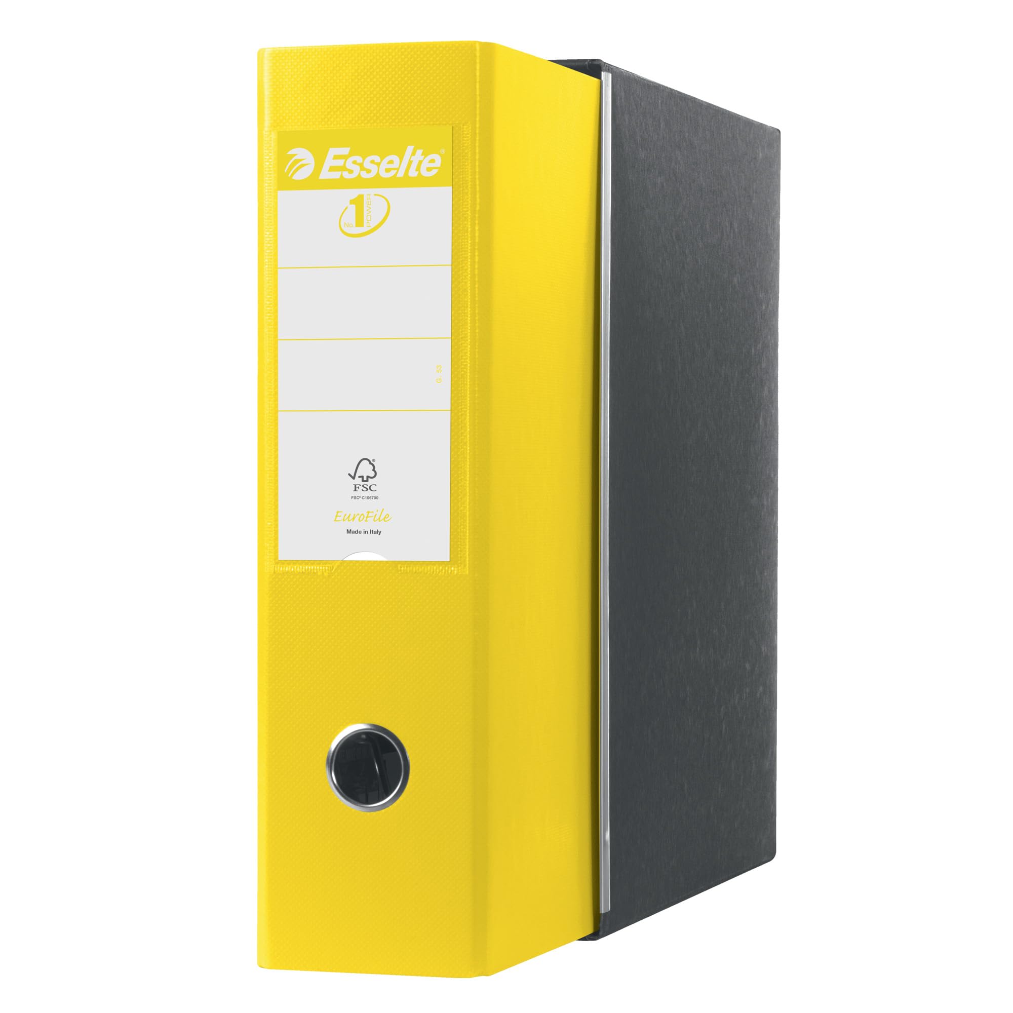 esselte-vivida-g53-eurofile-registratore-commerciale-dorso-8-cm-giallo-confezion image 2