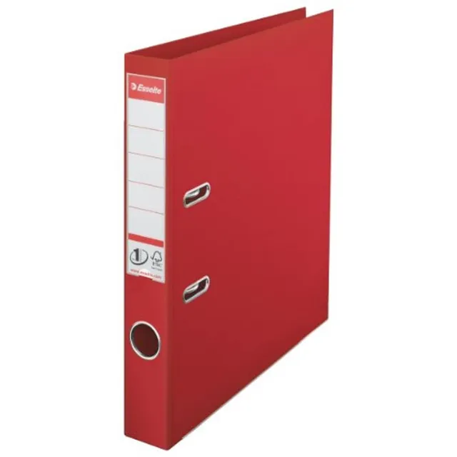 esselte-leitz-811430-raccoglitore-a-leva-a4-dorso-50-mm-rosso image 1