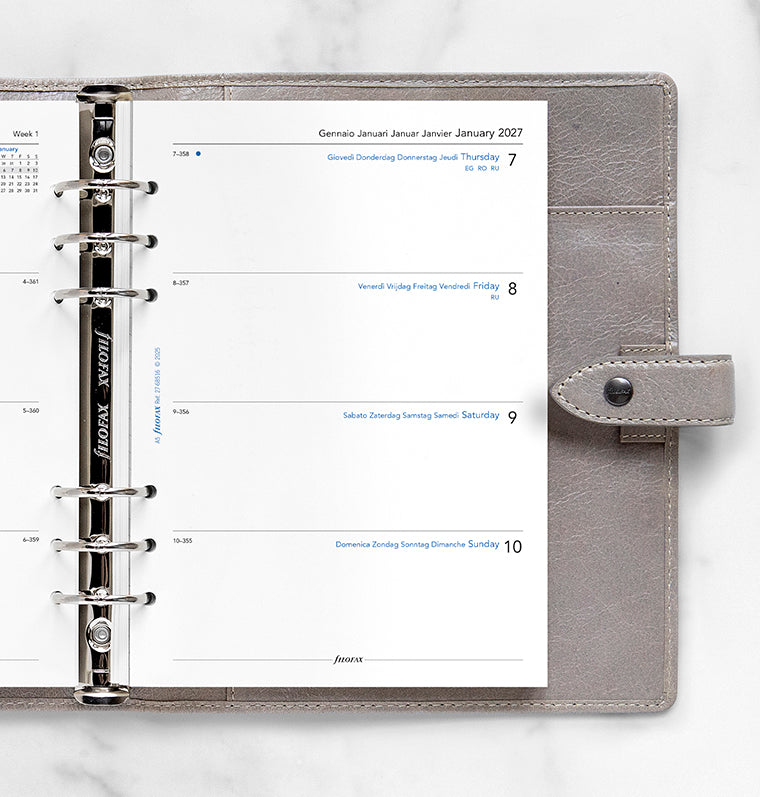 filofax-calendario-1-settimana-su-2-pagine-a5-multilingua-2027-2 image 2