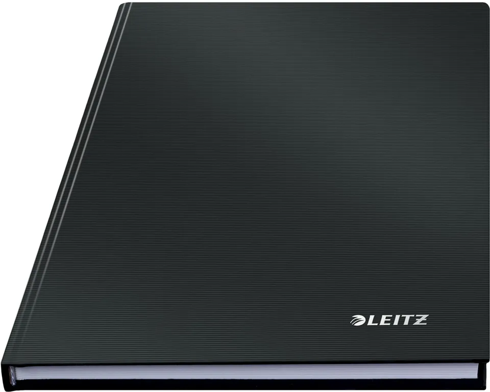 leitz-solid-quaderno-a5-quadretti-160-pagine-nero image 1