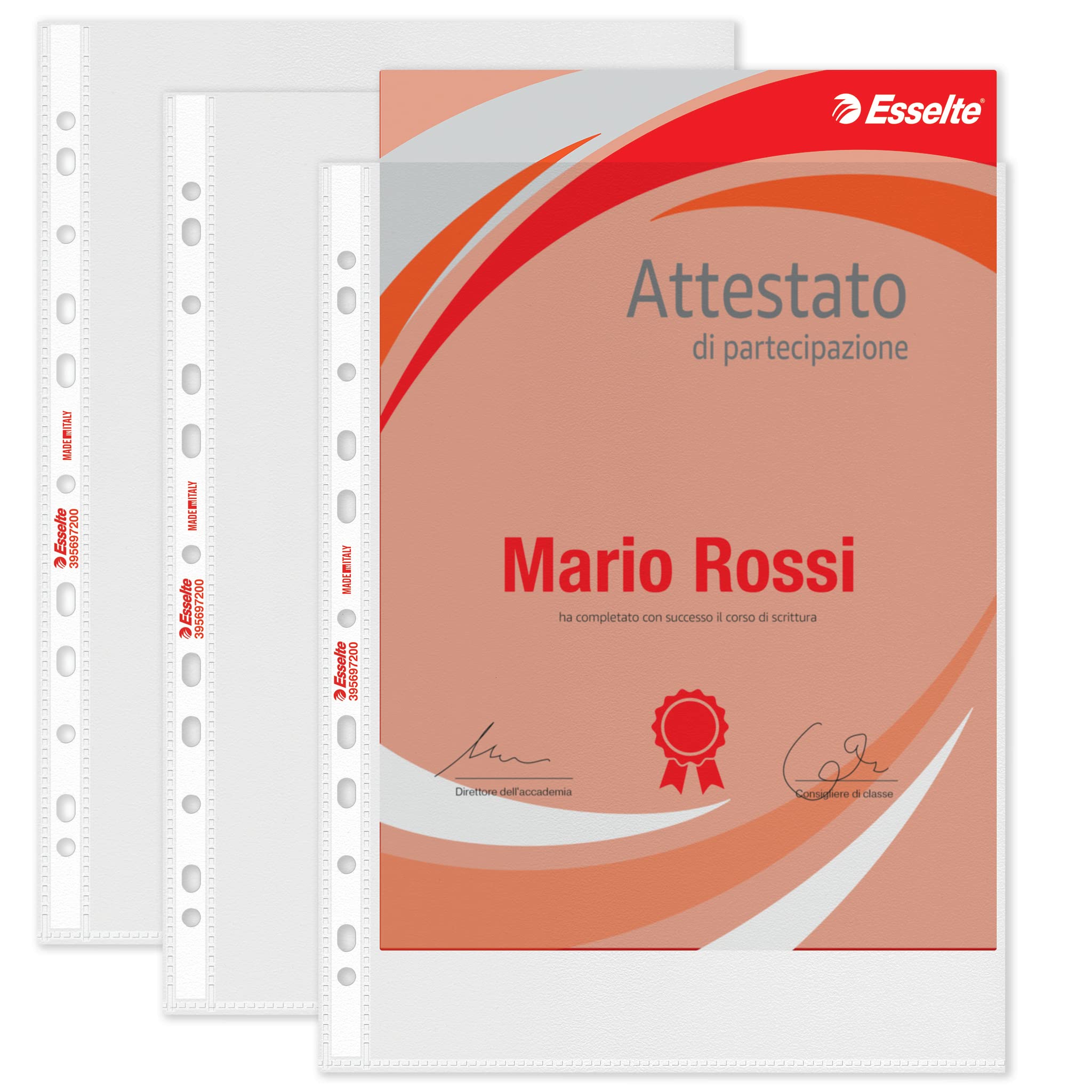 esselte-office-buste-perforate-a5-in-ppl-antiriflesso-confezione-da-25 image 4
