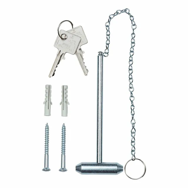 burg-w-chter-h-mmer-hmk-1-battente-per-porta-cromato image 1