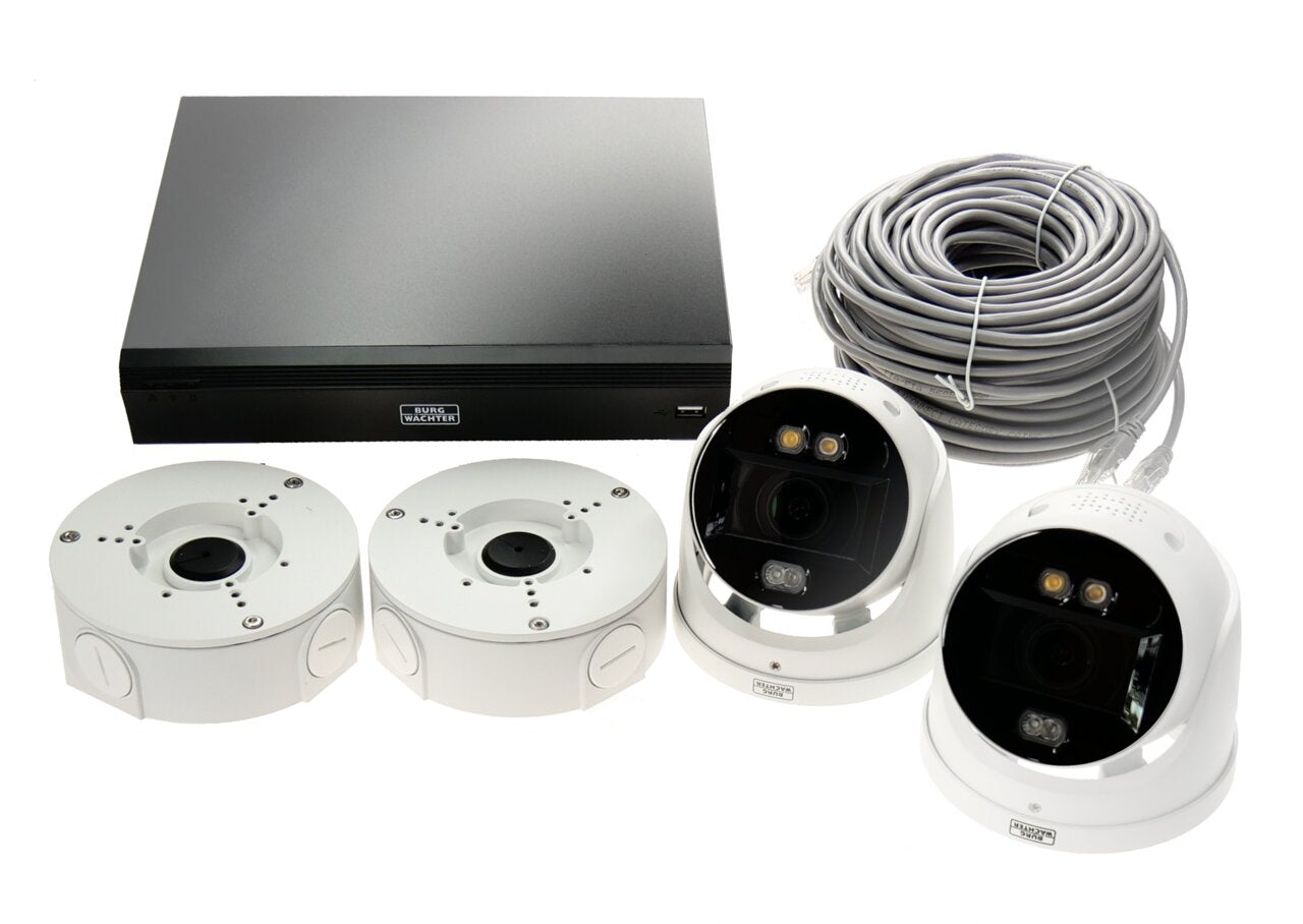 burg-w-chter-4k-royalnight-set-kit-videosorveglianza-8-canali-con-2-telecamere image 1