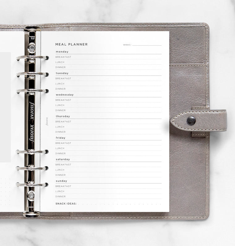 filofax-meal-planner-refill-a5-56-fogli image 2