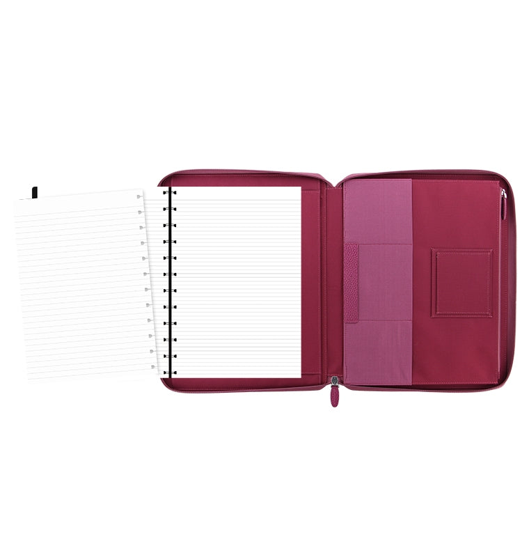 filofax-finsbury-a4-zip-folio-con-notebook-nero image 4