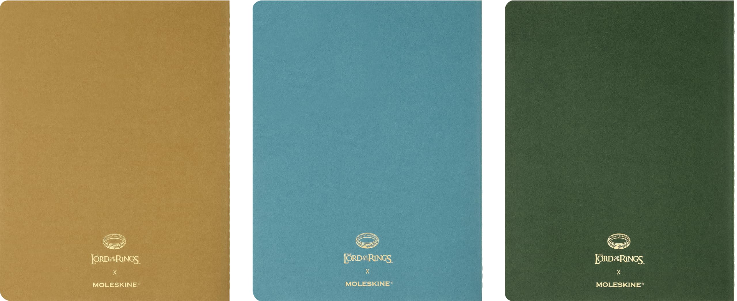 moleskine-cahier-journal-il-signore-degli-anelli-set-3-quaderni-xl-righe image 3