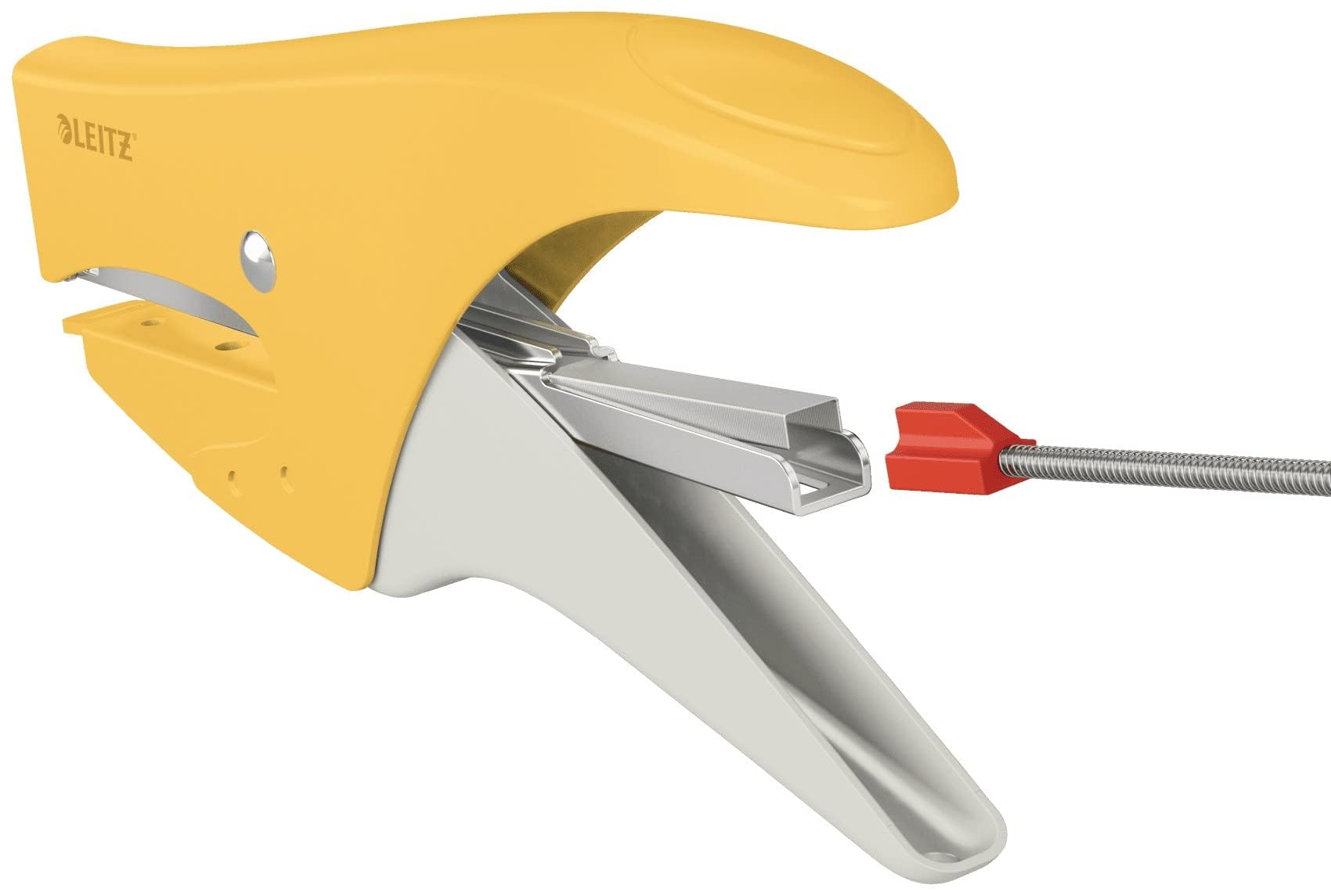 leitz-cosy-cucitrice-a-pinza-15-fogli-giallo-caldo-56450019 image 3