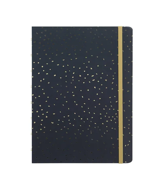 filofax-confetti-notebook-refillabile-a5-oro image 1