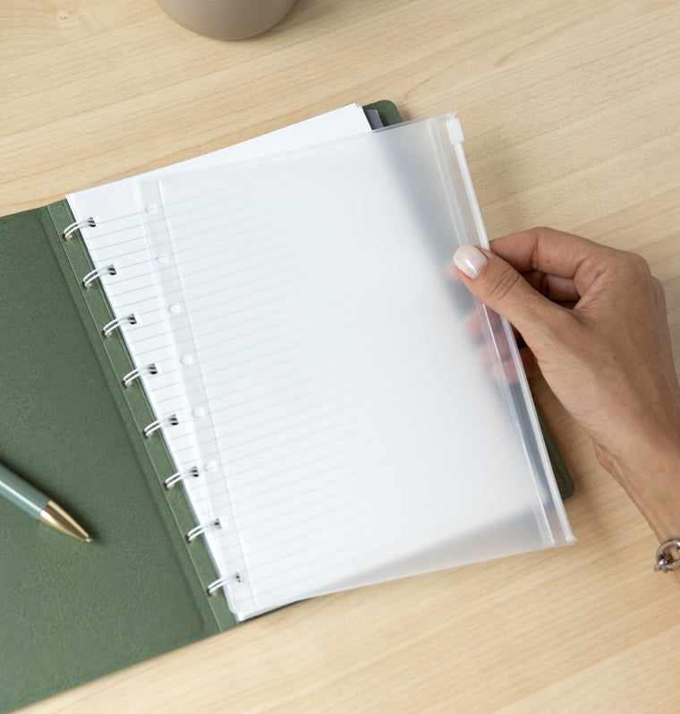 filofax-busta-con-zip-a5-per-notebook-porta-documenti image 7