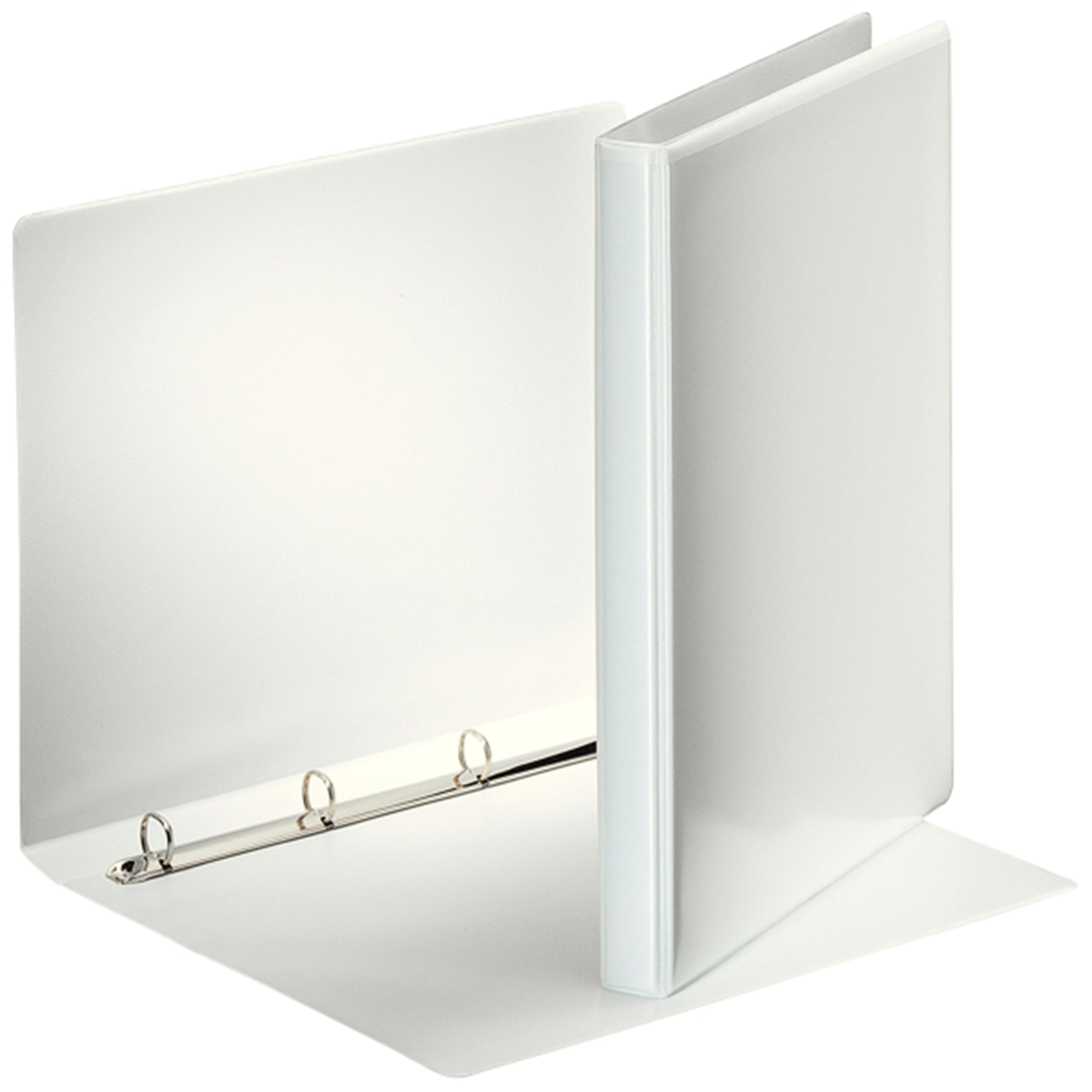 esselte-essentials-panorama-binder-4-anelli-a4-bianco-dorso-3-cm image 1