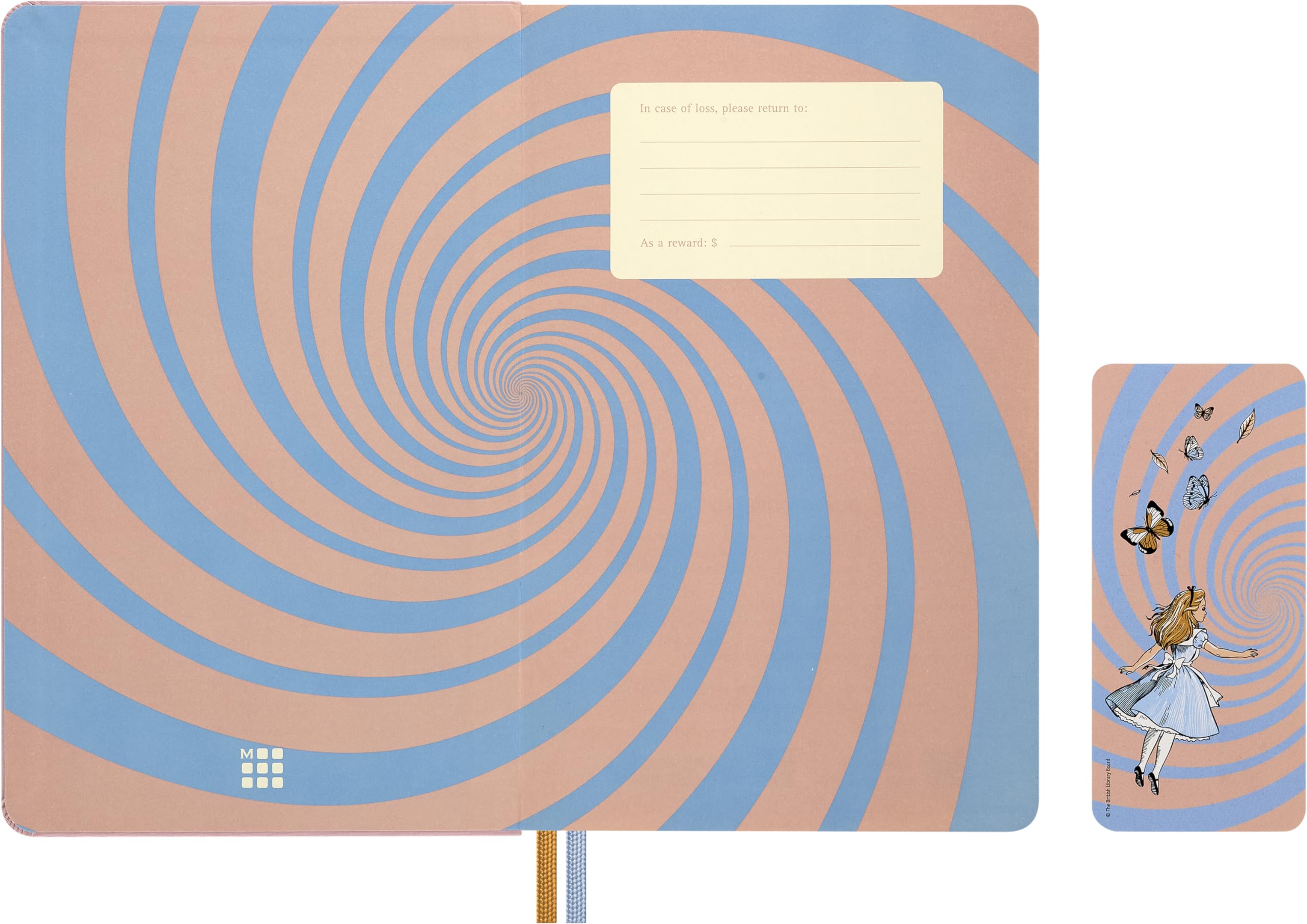 moleskine-alice-nel-paese-delle-meraviglie-taccuino-large-13x21-cm-righe image 2