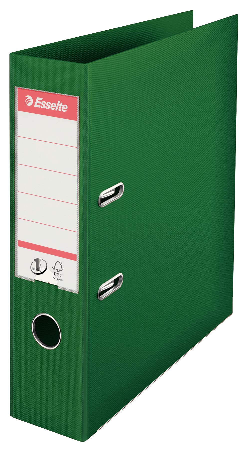 esselte-raccoglitore-a-leva-a4-811360-verde-scuro-dorso-75-mm image 1