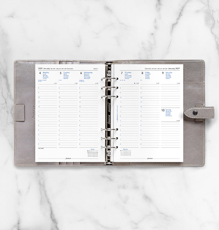 filofax-calendario-1-settimana-su-2-pagine-a5-multilingua-2027 image 3