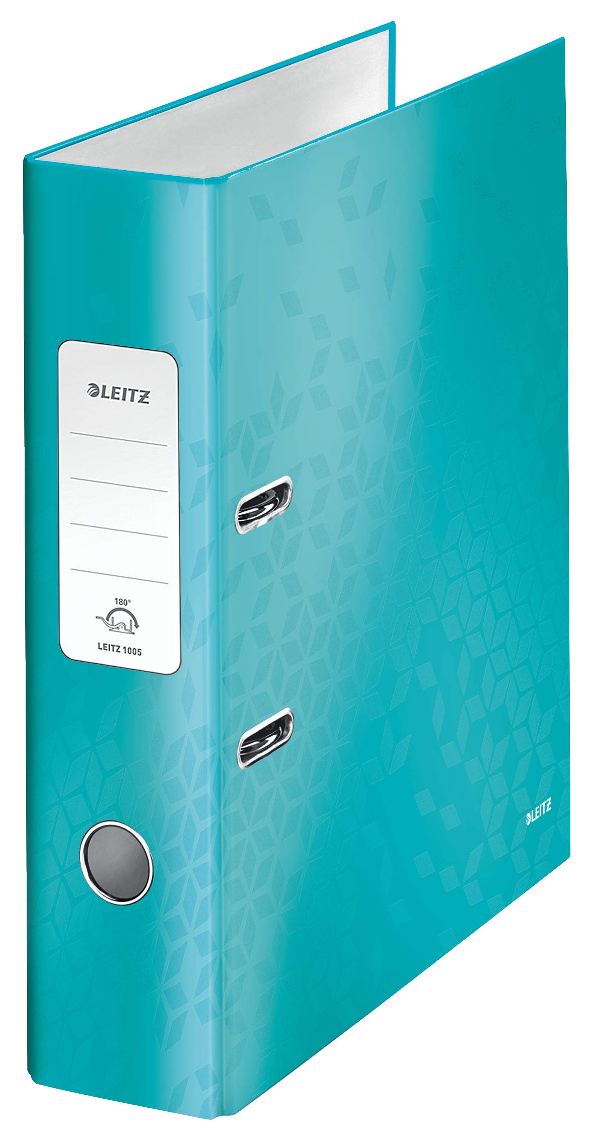 leitz-wow-raccoglitore-a-leva-a4-dorso-80-mm-blu-ghiaccio image 3