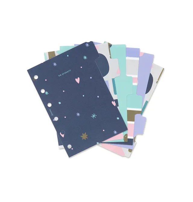 filofax-good-vibes-divisori-pocket-set-6-divisori-plastica image 1