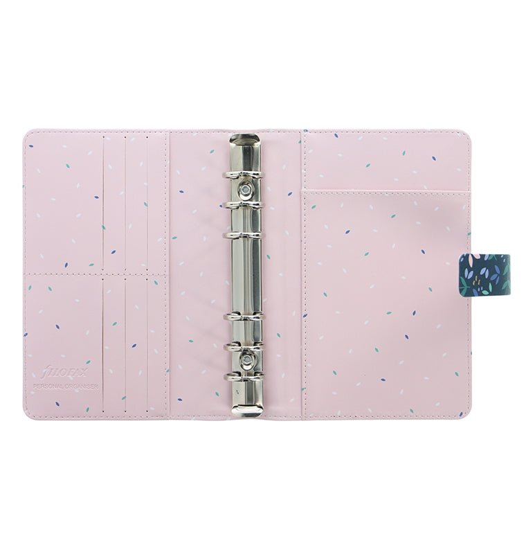 filofax-garden-organiser-personal-similpelle-verde-rosa-oro image 4