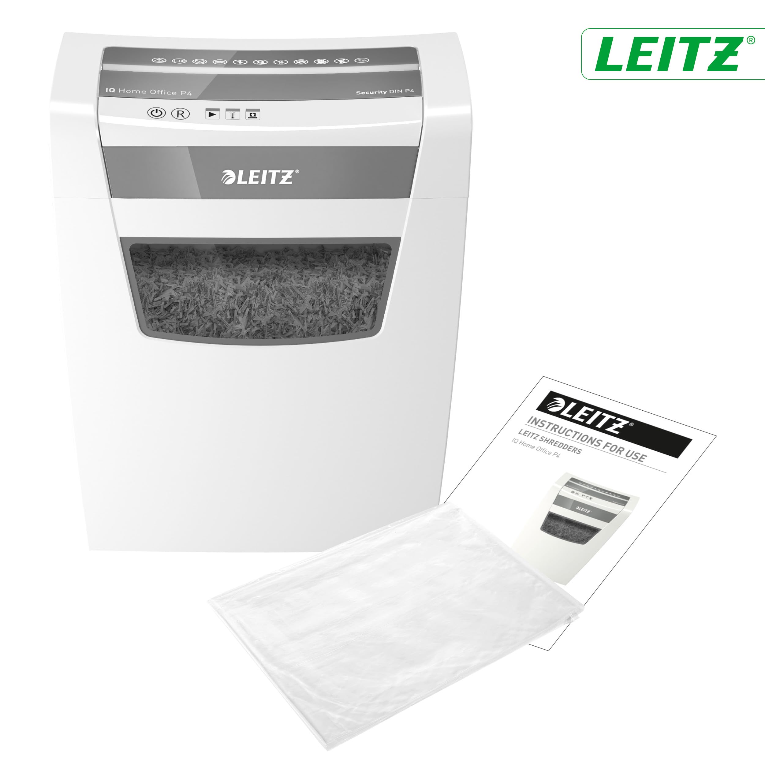leitz-iq-home-office-distruggidocumenti-p4-23-litri-80090000 image 5