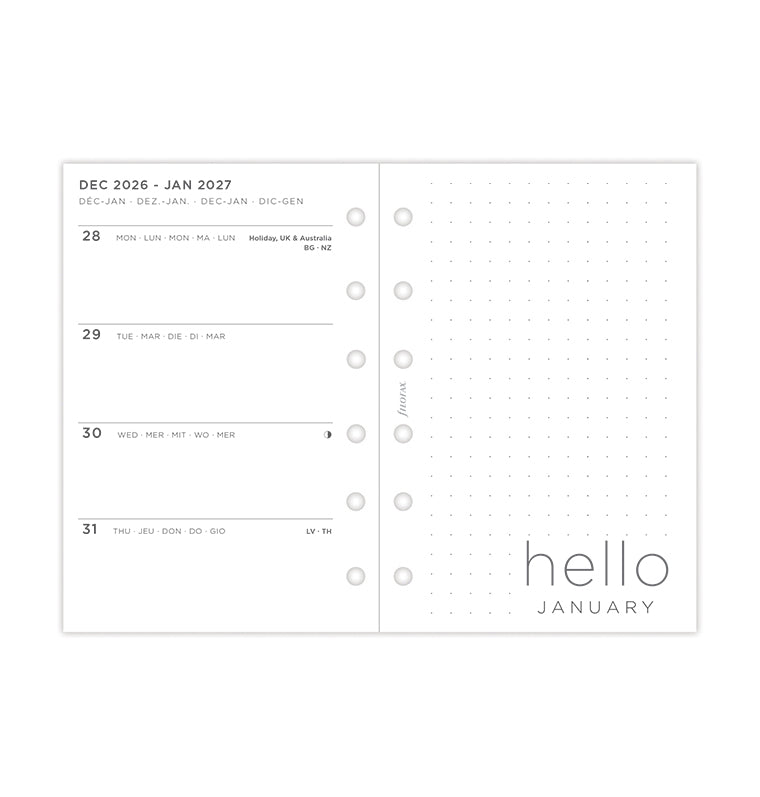 filofax-diario-settimanale-minimal-pocket-multilingua-2027 image 6