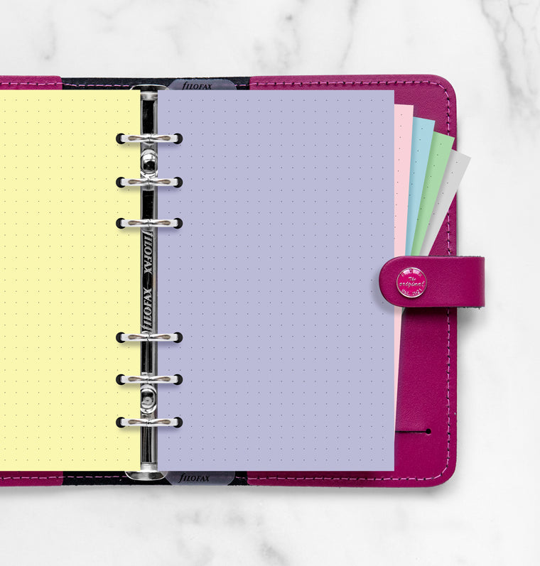 filofax-journal-personal-refill-pastello-dotted image 2