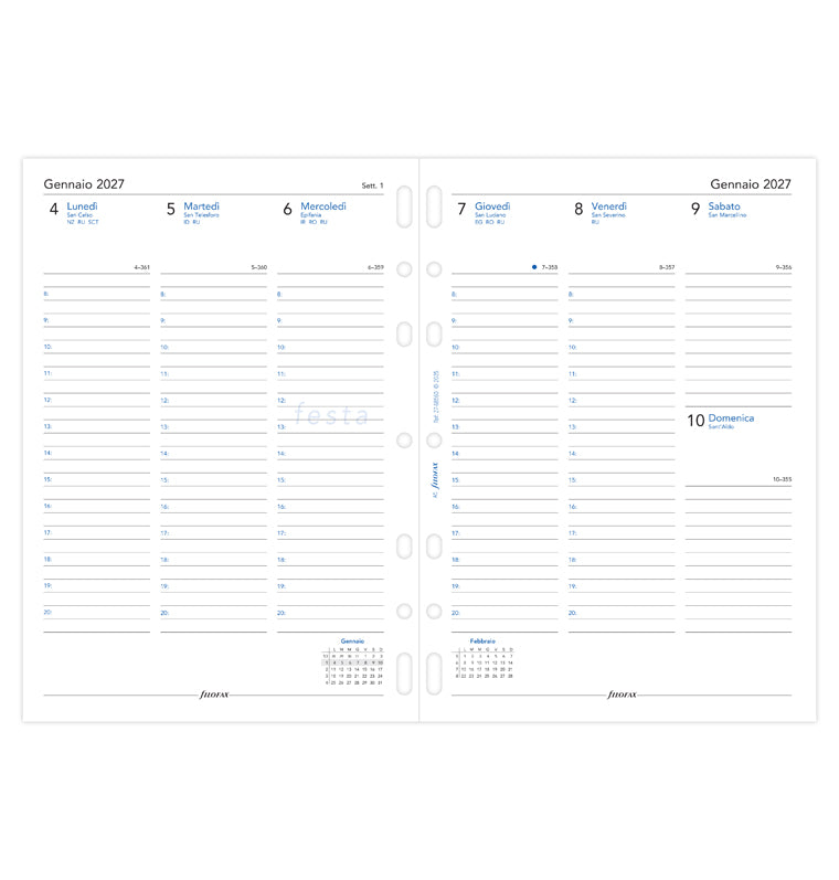 filofax-multifit-2027-a5-calendario-1-settimana-su-2-pagine-verticale-con-appunt image 4