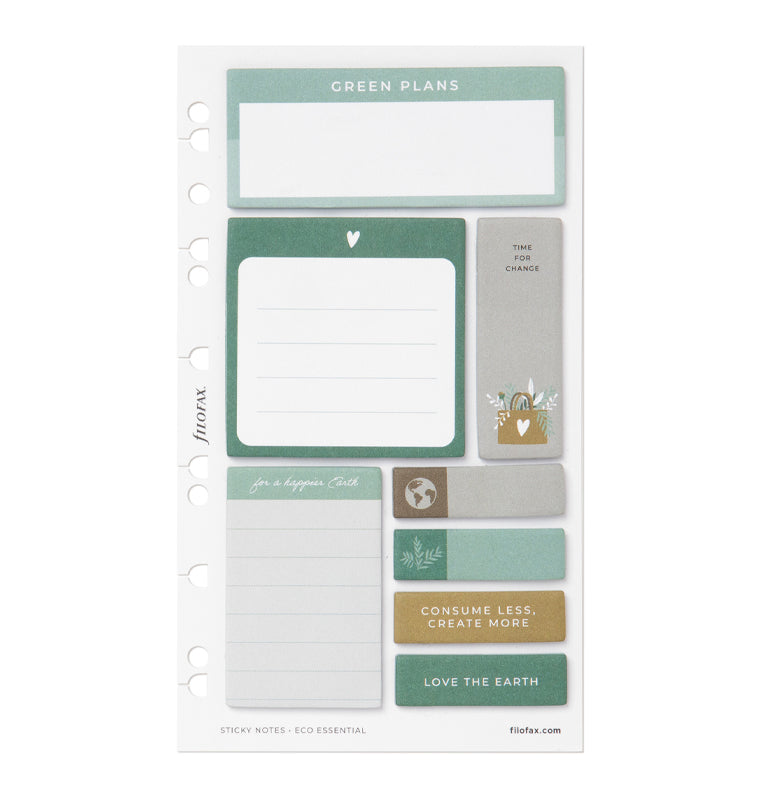 filofax-eco-essential-sticky-notes-set-foglietti-adesivi image 2