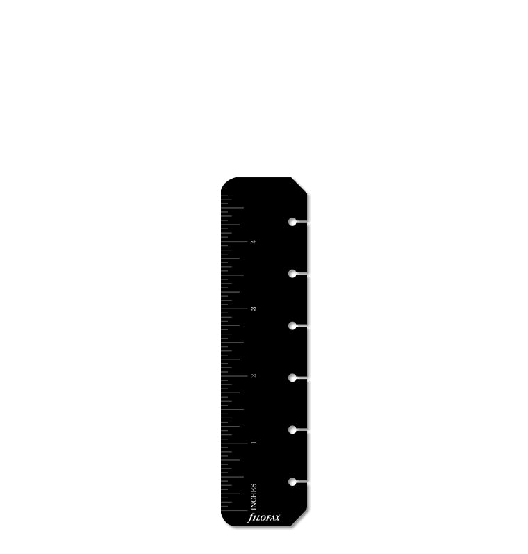 filofax-segnalibro-righello-pocket-nero image 2
