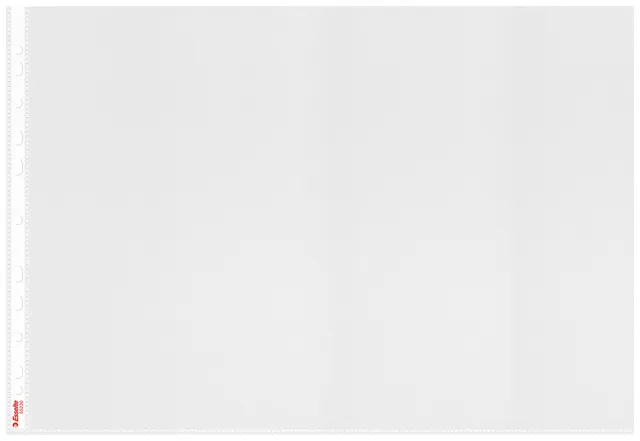 esselte-buste-perforate-a3-trasparenti-opache-85-mic-conf-50-pz image 1