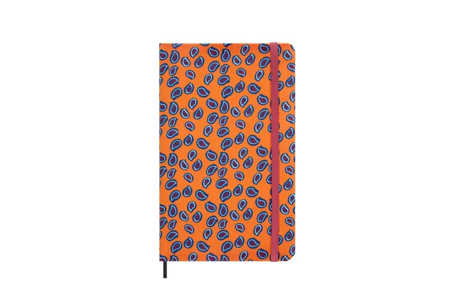 moleskine-agenda-silk-settimanale-senza-date-large-arancio-21x13-cm image 1