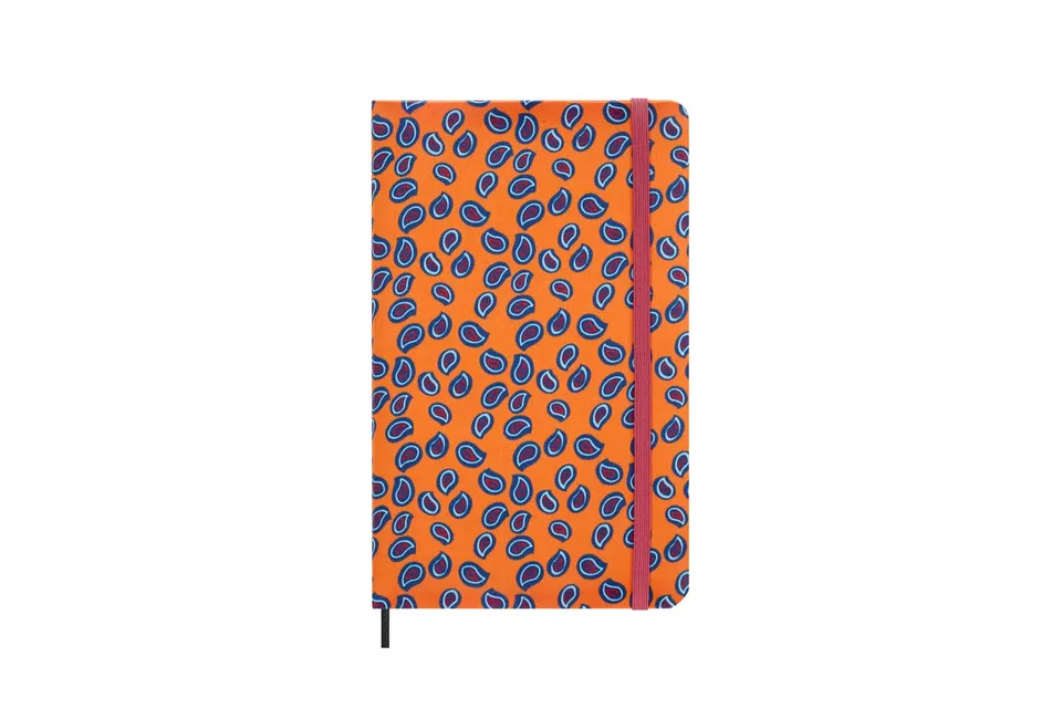 moleskine-agenda-silk-settimanale-senza-date-large-arancio-21x13-cm image 1