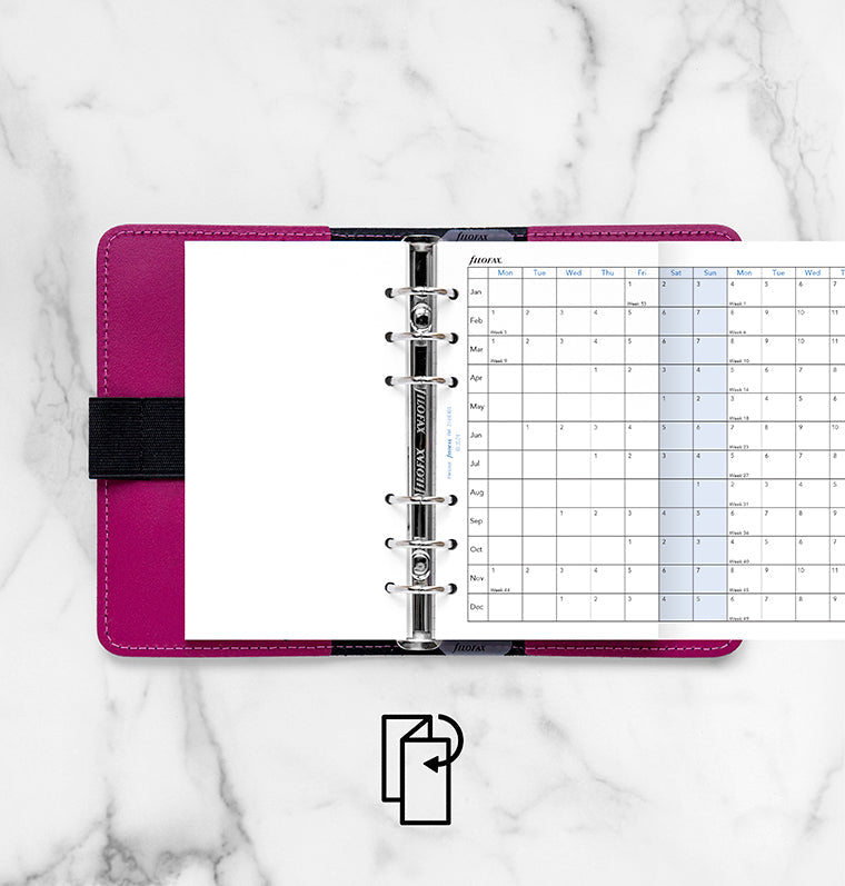 filofax-planner-annuale-orizzontale-personal-2027-inglese image 3