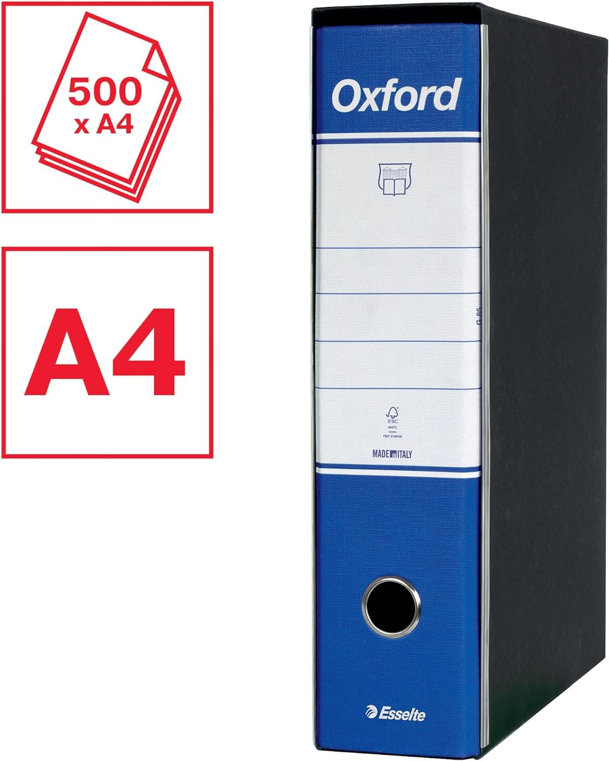esselte-oxford-color-mix-set-6-registratori-protocollo-dorso-8-cm image 4