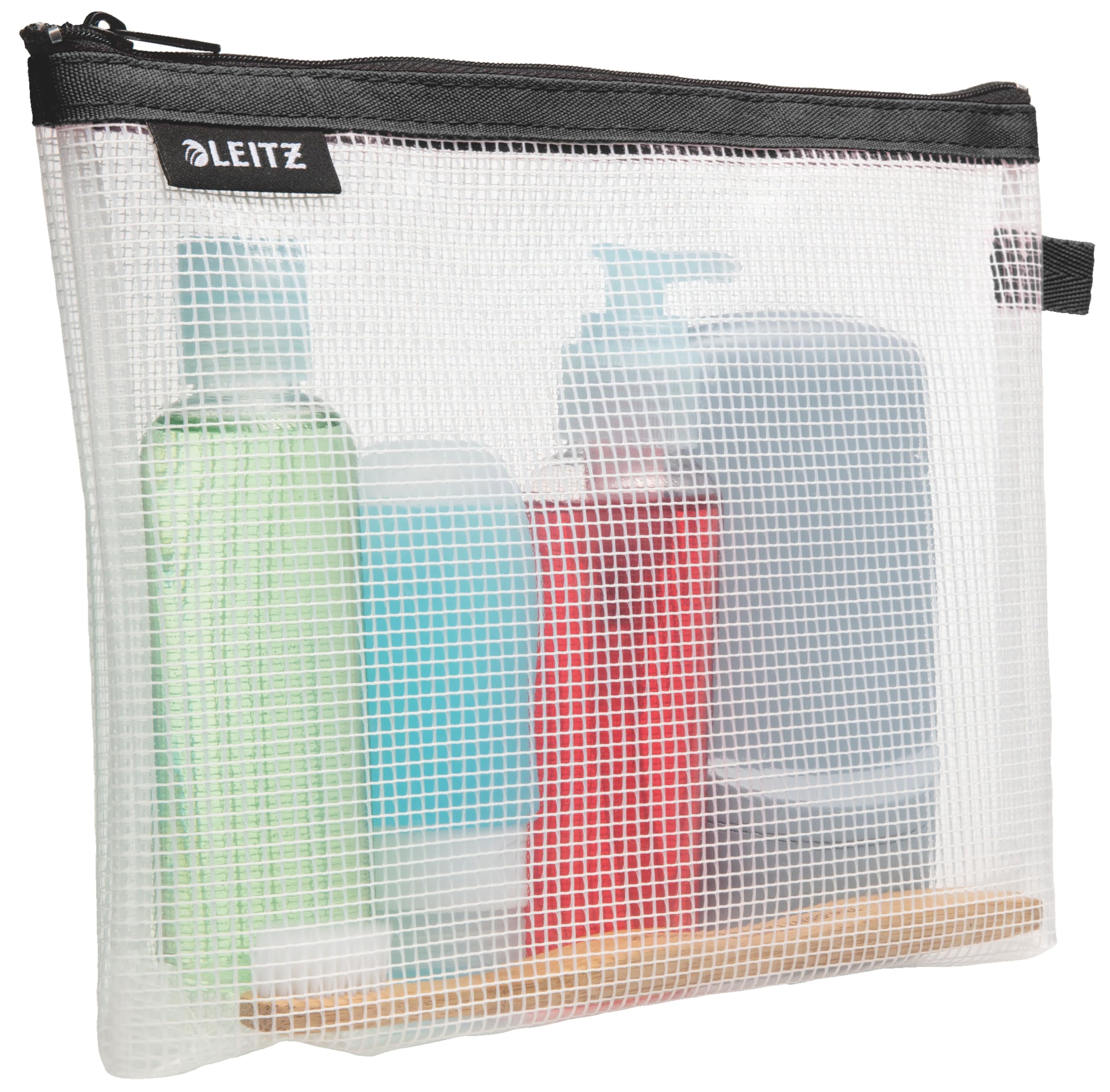 leitz-wow-busta-viaggio-cosmetici-24x17x3-cm-impermeabile-verde image 5