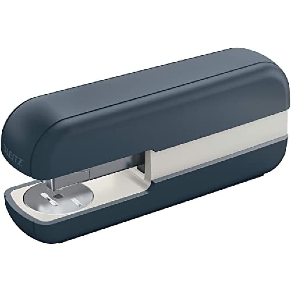 leitz-cucitrice-petrus-cosy-30-fogli-grigio-velluto image 1
