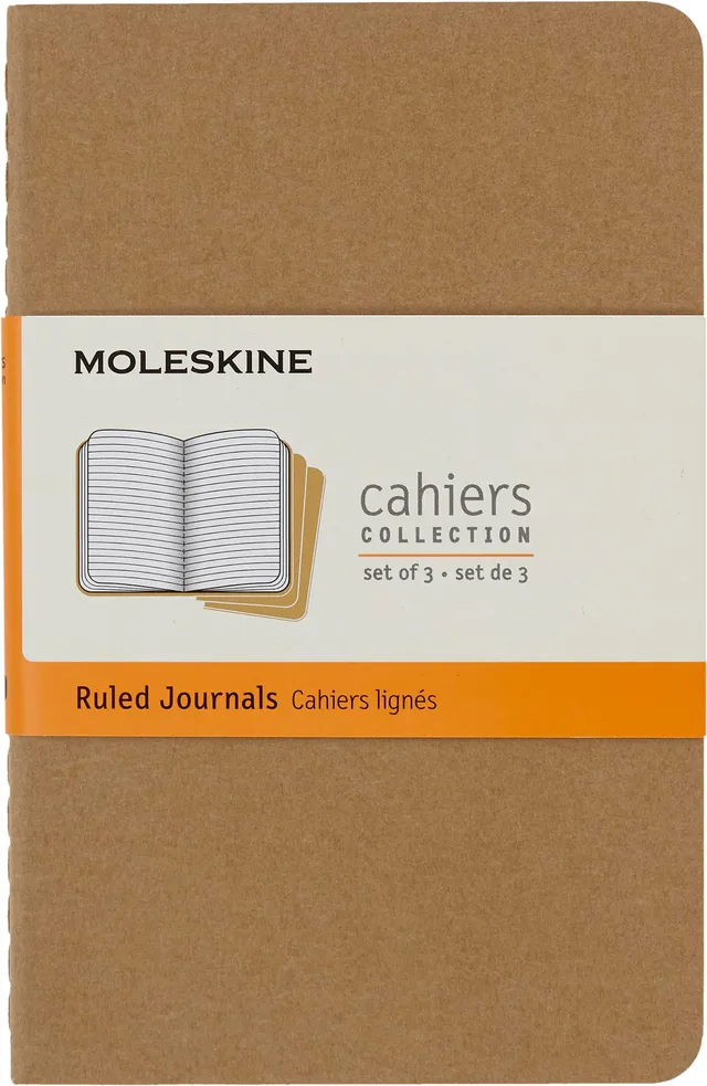 moleskine-cahier-journal-set-3-quaderni-tascabile-a-righe image 1