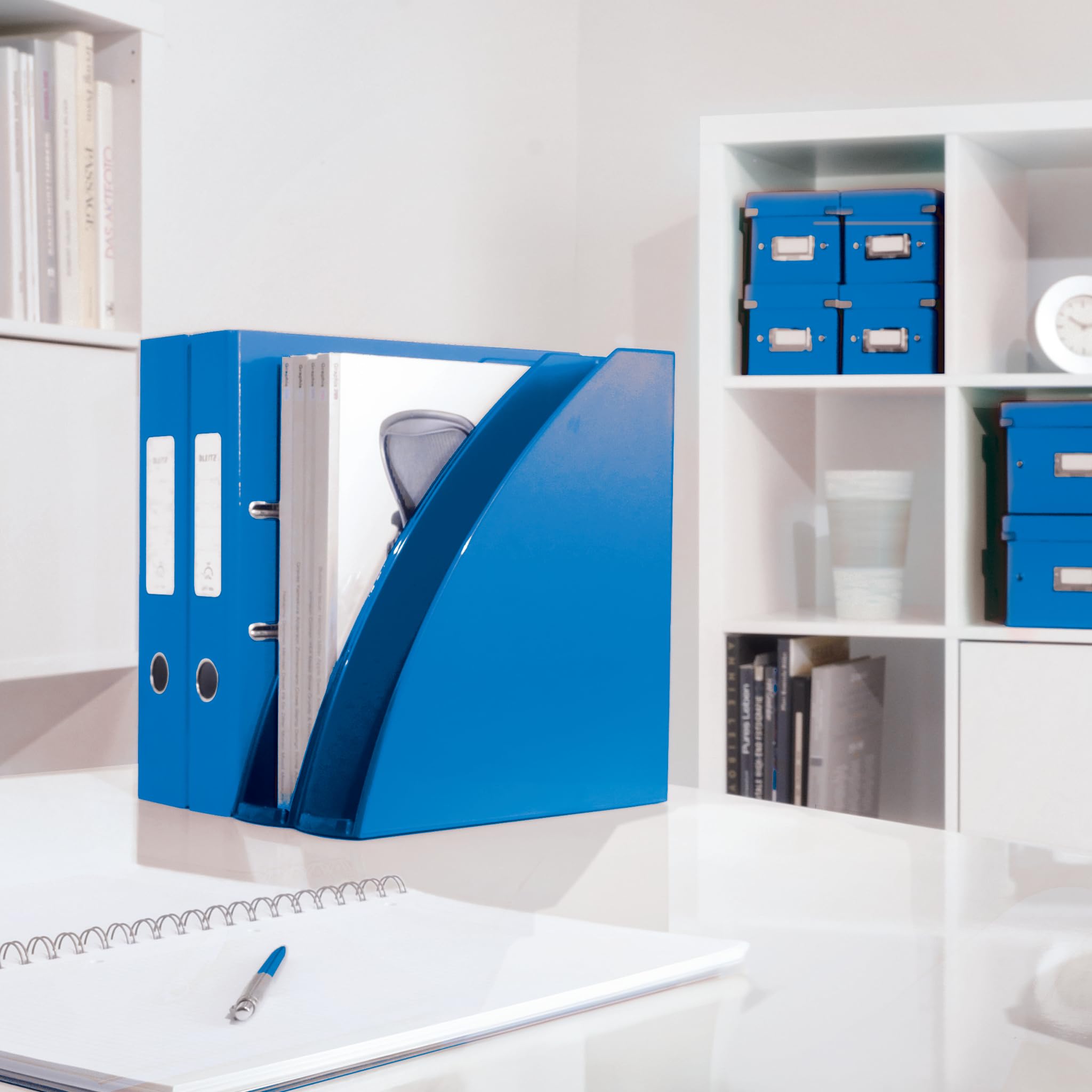 leitz-wow-blocco-spirale-a4-righe-80-fogli-blu-metallizzato-46370136 image 7