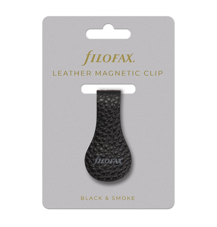 filofax-clip-magnetica-in-pelle-nero-e-grigio image 4