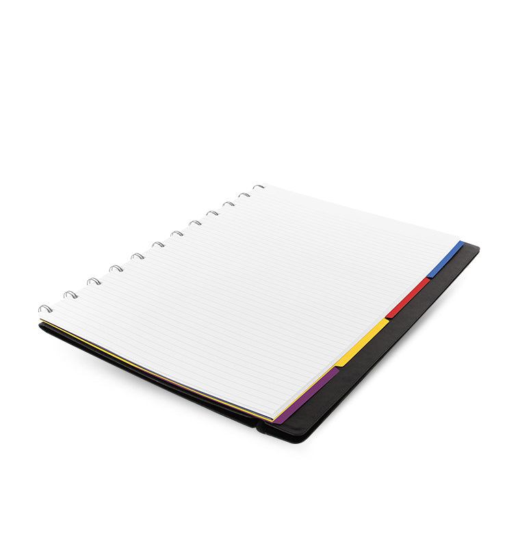 filofax-notebook-a4-spirale-in-similpelle-con-elastico image 5