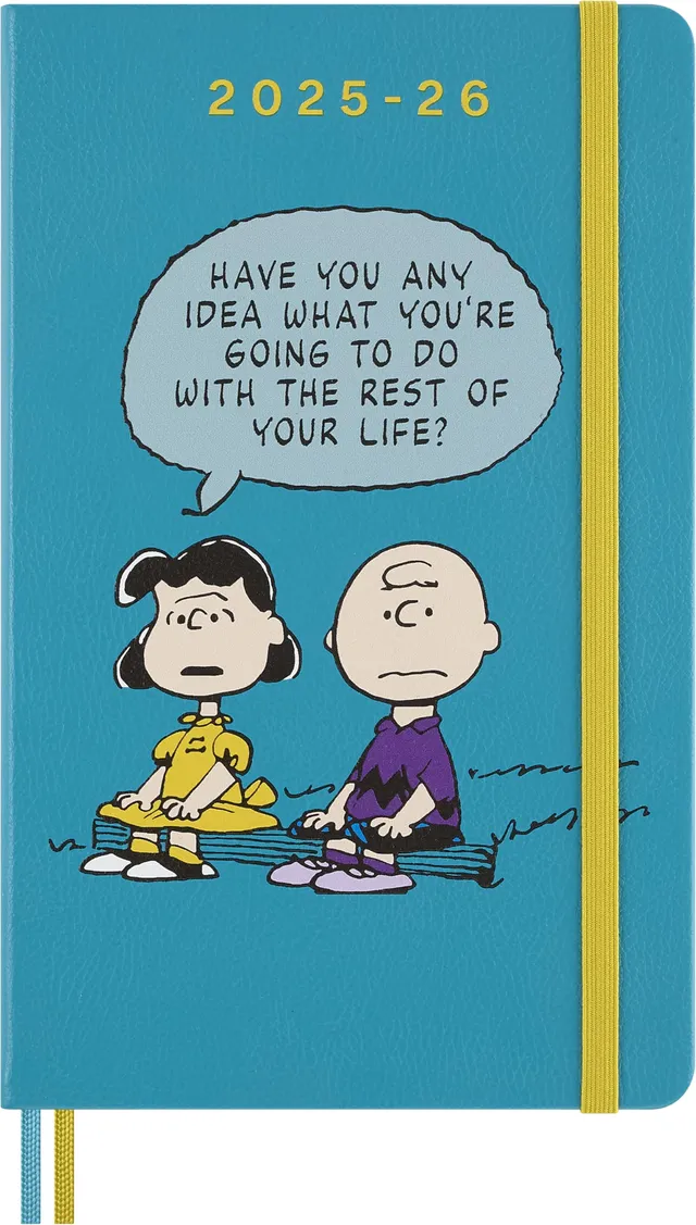 moleskine-peanuts-agenda-settimanale-18-mesi-2025-2026-large-13x21-cm image 1