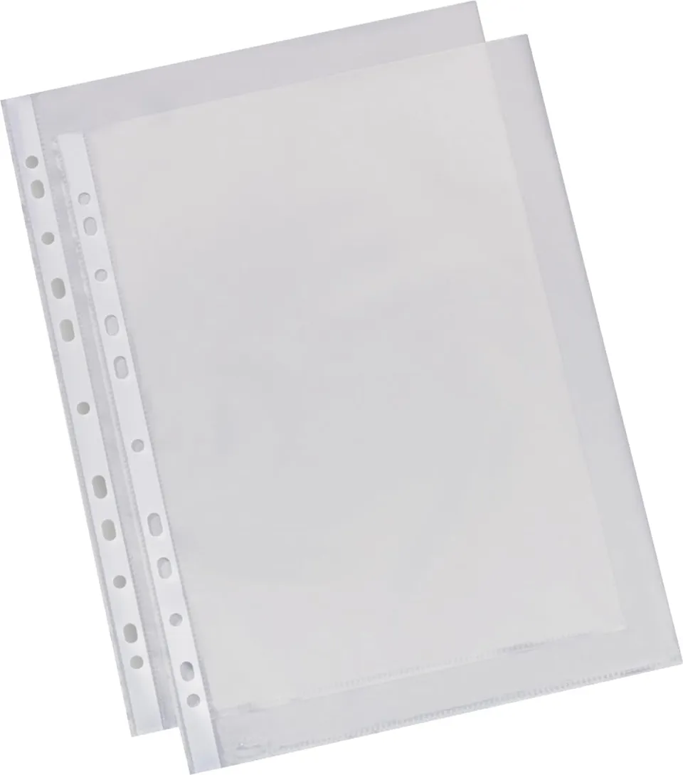 esselte-standard-set-100-buste-trasparenti-a4-opache-56171 image 1