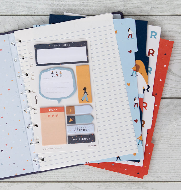 filofax-together-sticky-notes-set-compatibile-a5-personal image 4
