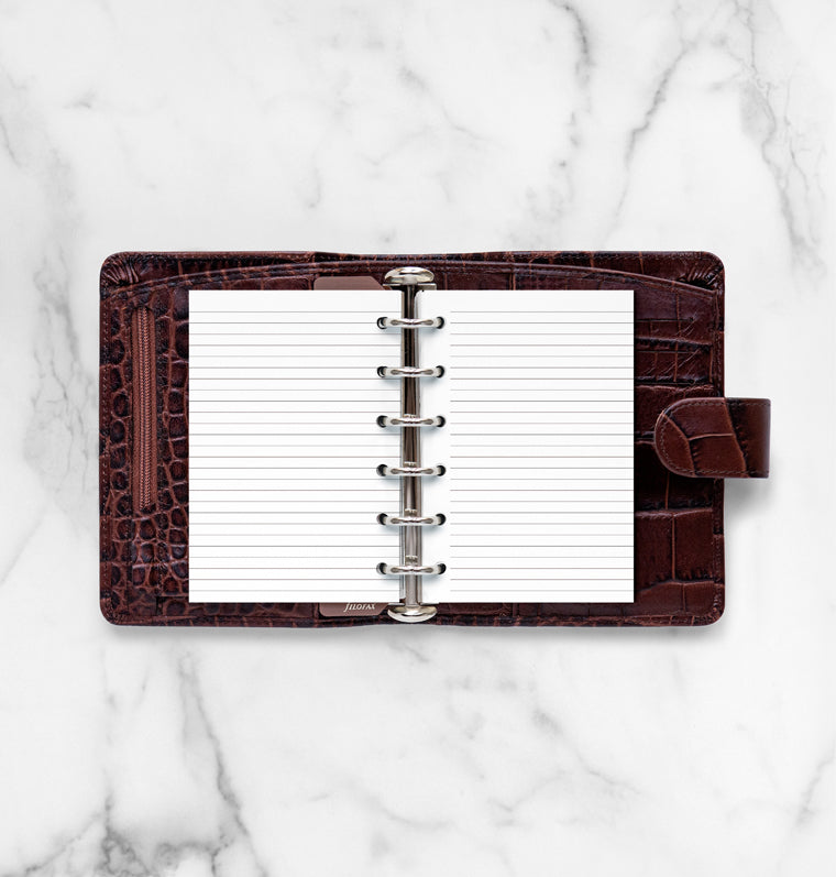 filofax-fogli-a-righe-bianchi-pocket-25-fogli image 4