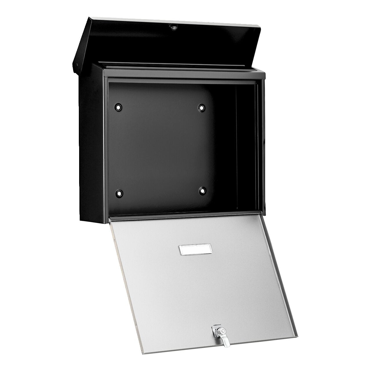 burg-w-chter-london-6867-b-s-cassetta-postale-in-acciaio-inox-nero-formato-c4 image 3