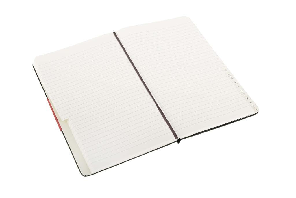 moleskine-rubrica-grande-copertina-rigida-nera-13-x-21-cm image 2
