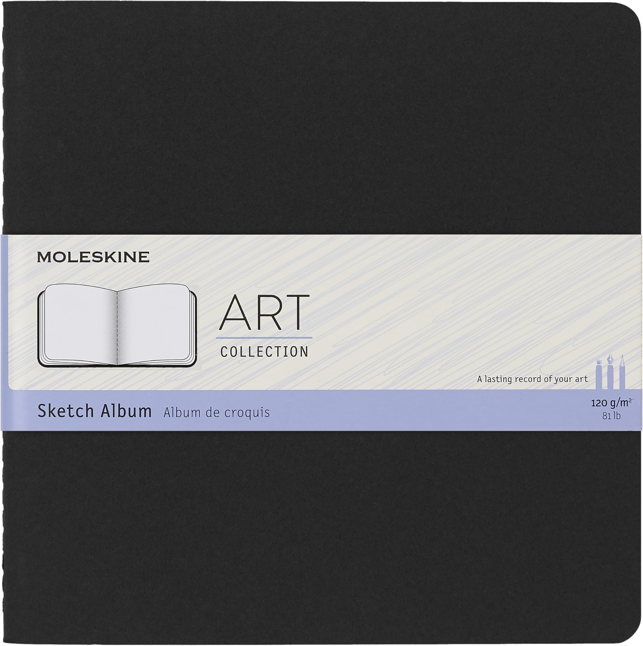 moleskine-art-plus-album-da-disegno-tascabile-nero-120gsm image 8